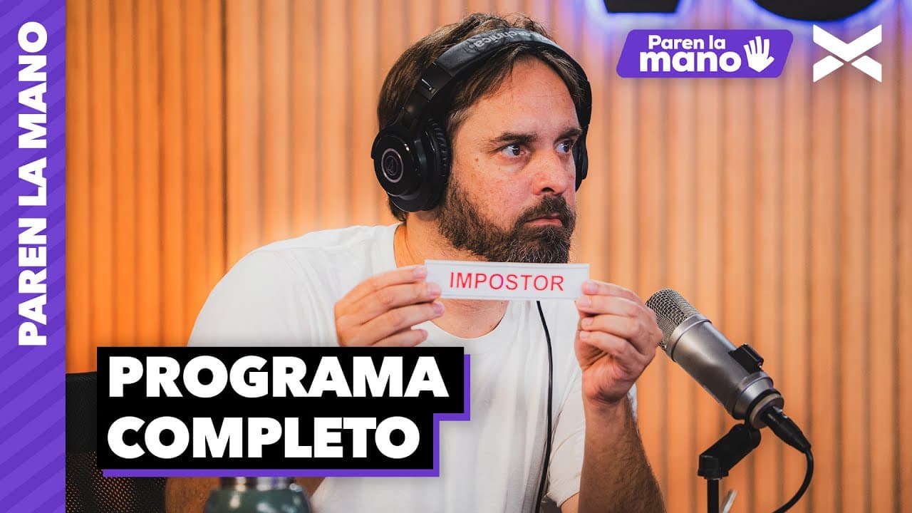 JUGAMOS AL IMPOSTOR | #ParenLaMano Completo - 01/12 | VORTERIX